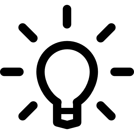 light bulb icon