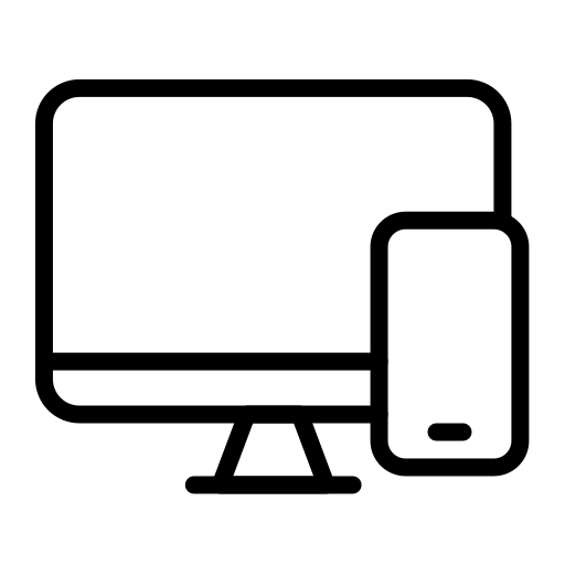Desktop mobile icon
